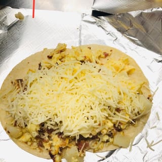 Potato, Egg,Bacon & cheese