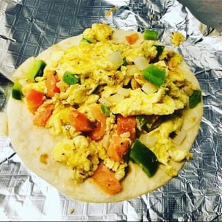 Mexican Style: Eggs, Onion, Tomatoes, & Bell Peppers