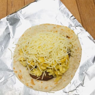 Egg, Bean Cheese